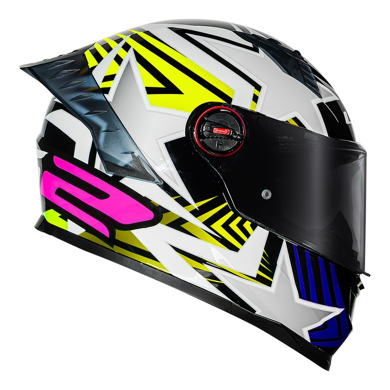 CAPACETE LS2 CLASSIC PRO ESTELLAR PRETO