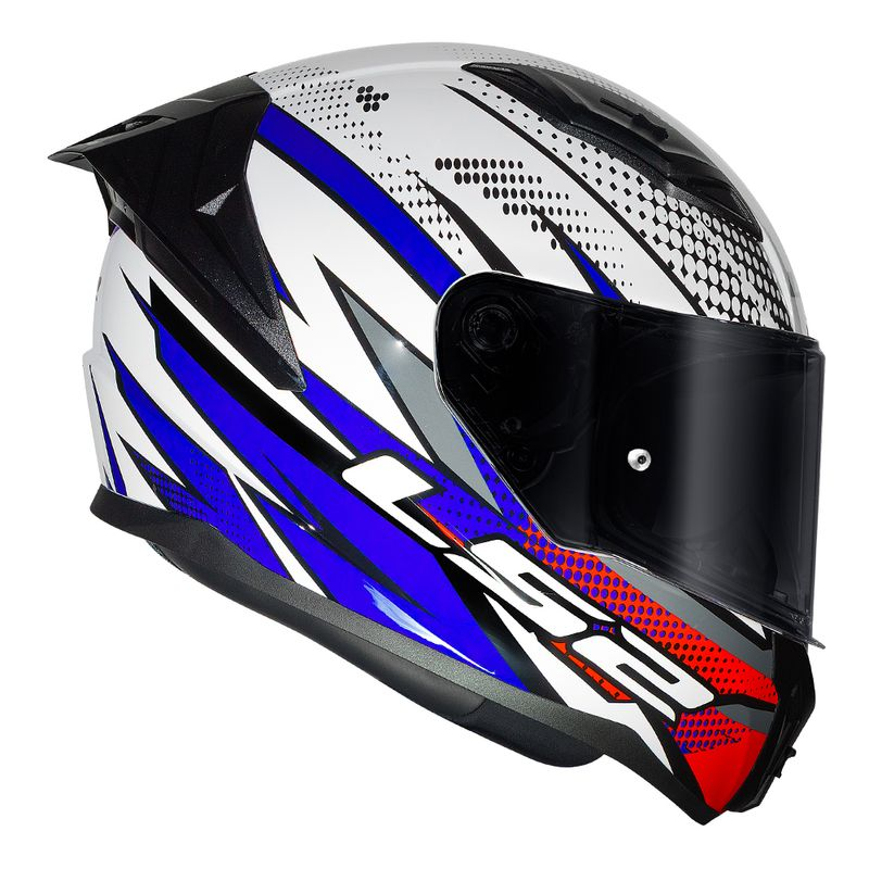 CAPACETE LS2 VIGO FLIGHT BRANCO